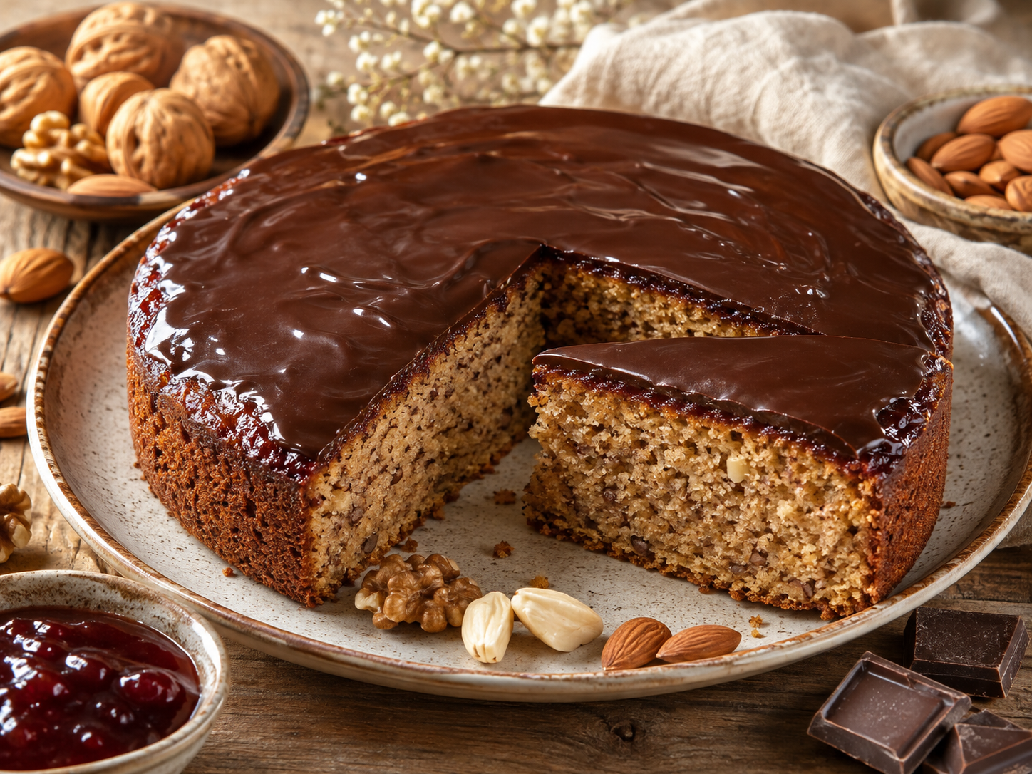 Andis Mandel-Walnusskuchen