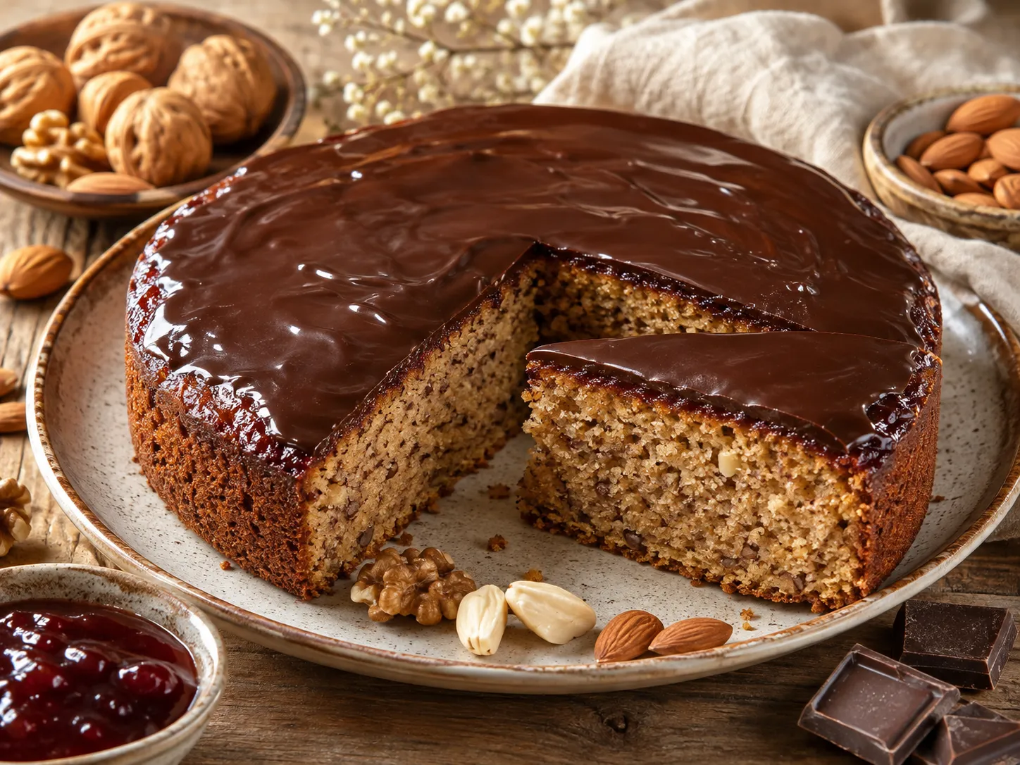 Andis Mandel-Walnusskuchen