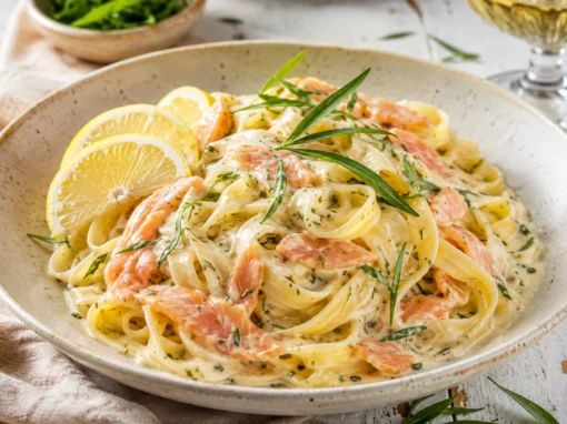 Tagliatelle mit Estragon Sauce