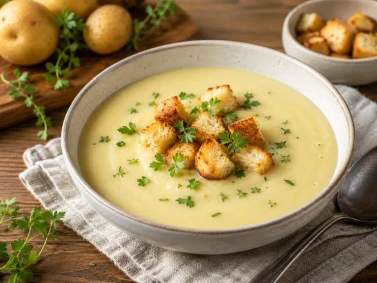 Erbsenpuereesuppe – Rezeptfoto im Club der Hobbyköche.