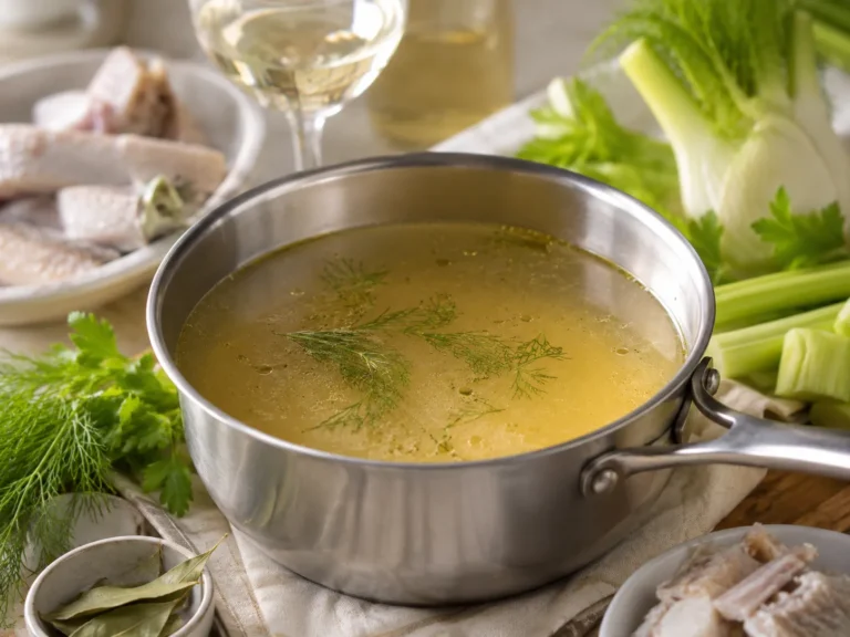 Fischbruehe – Rezeptfoto im Club der Hobbyköche.