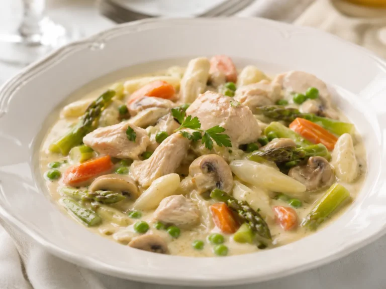 Frikassee Gaertnerin – Rezeptfoto im Club der Hobbyköche.