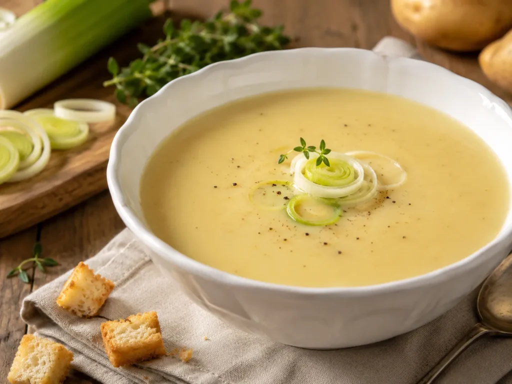 Gemuesesuppe Pariser Art – Rezeptfoto im Club der Hobbyköche.