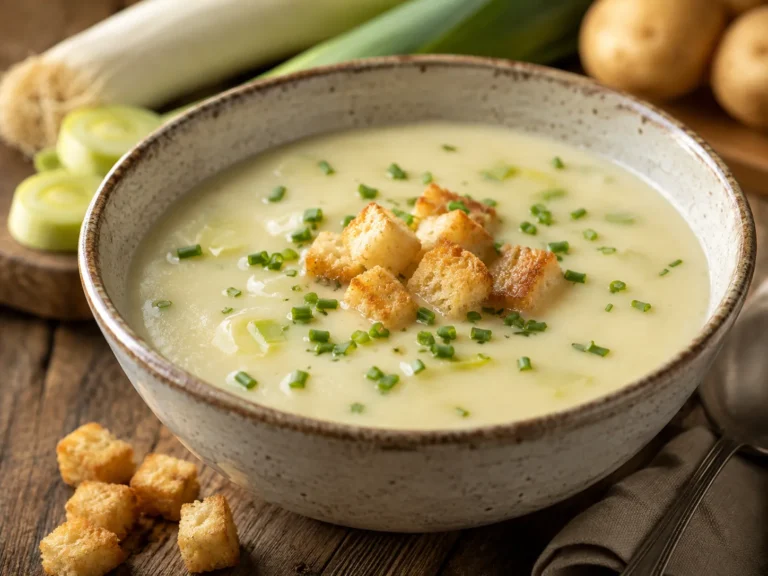 Kartoffel Lauch Suppe.