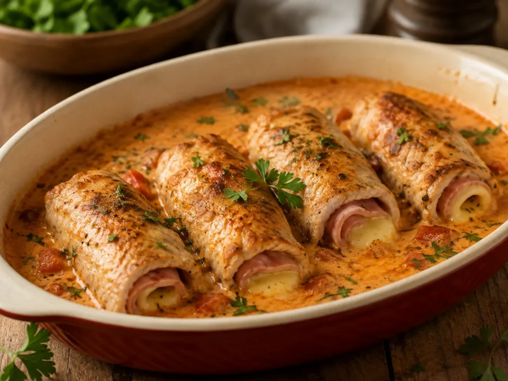 Schnitzelröllchen