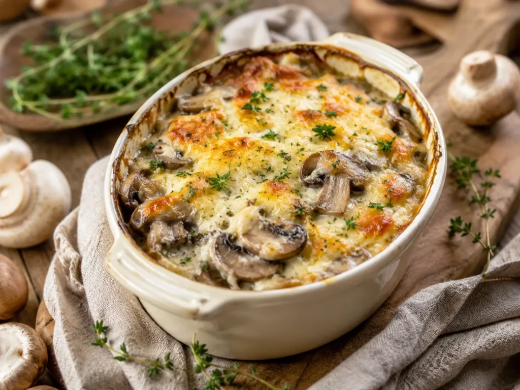 Champignonauflauf