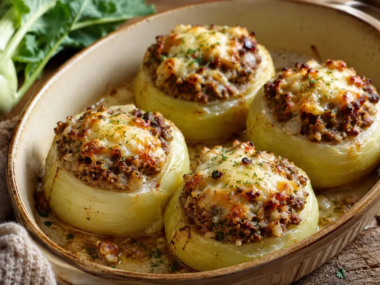 Gefuellte kohlrabi – Rezeptfoto im Club der Hobbyköche.