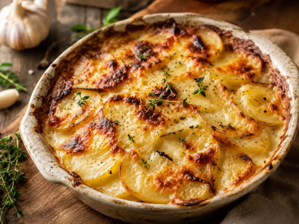 Gratinierte kartoffeln – Rezeptfoto im Club der Hobbyköche.