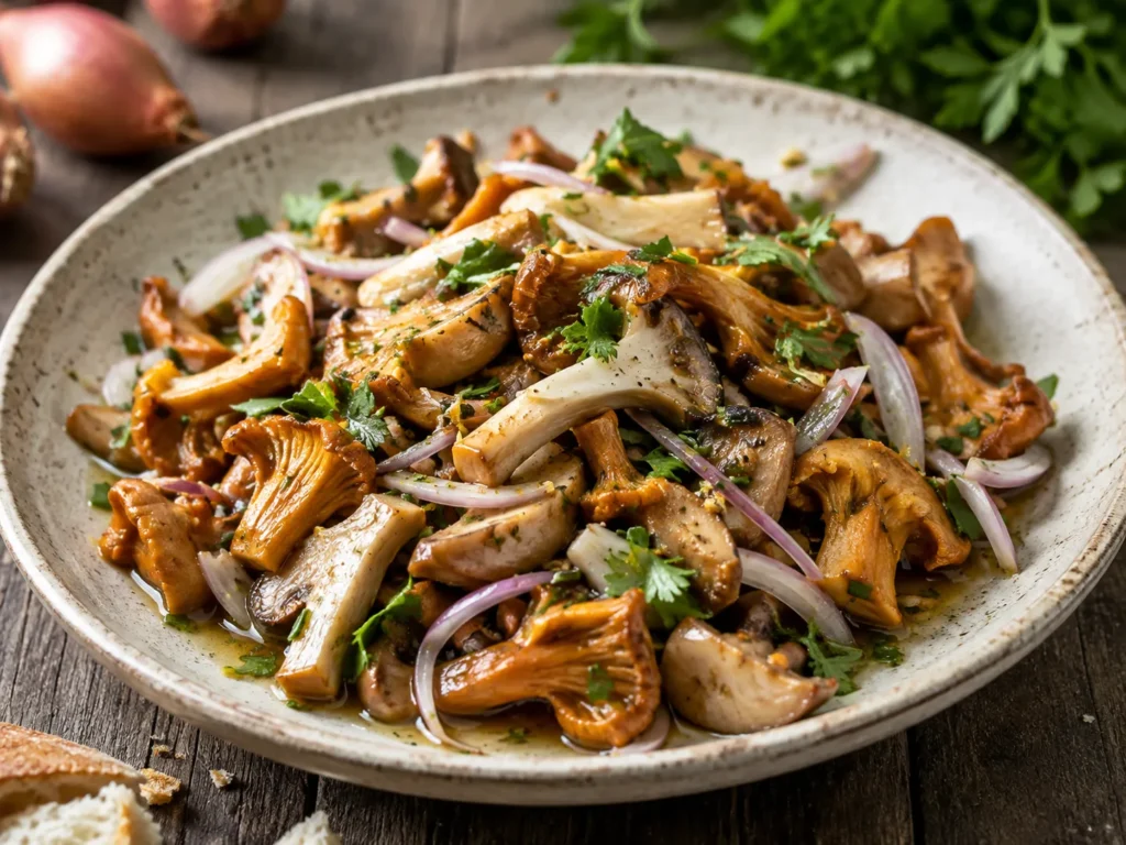 pilzsalat.