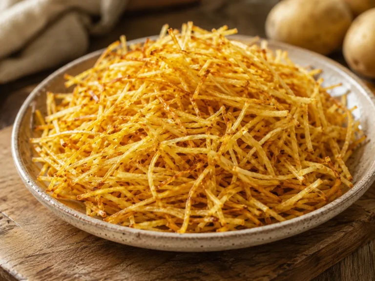 Rezeptfoto: Strohkartoffeln